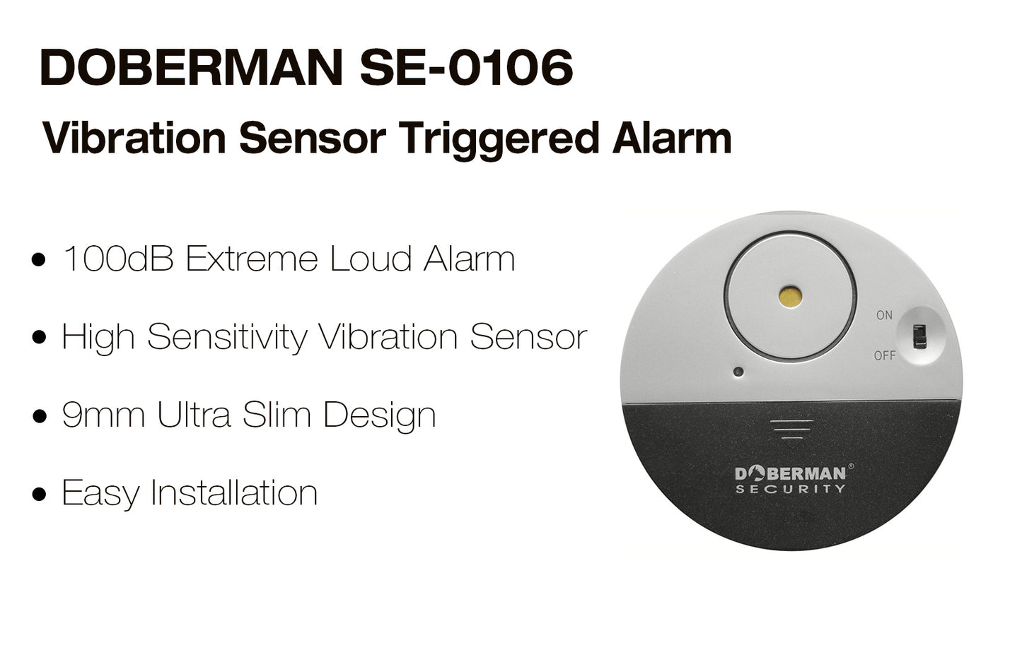 Wireless Vibration Alarm
