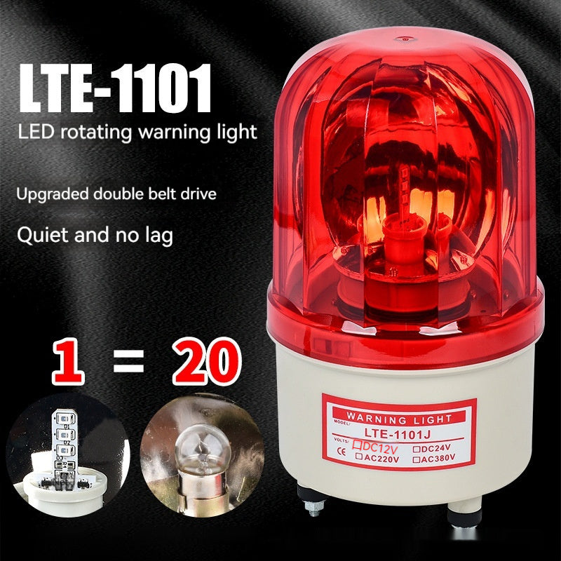 Rotating Sound Alarm Light