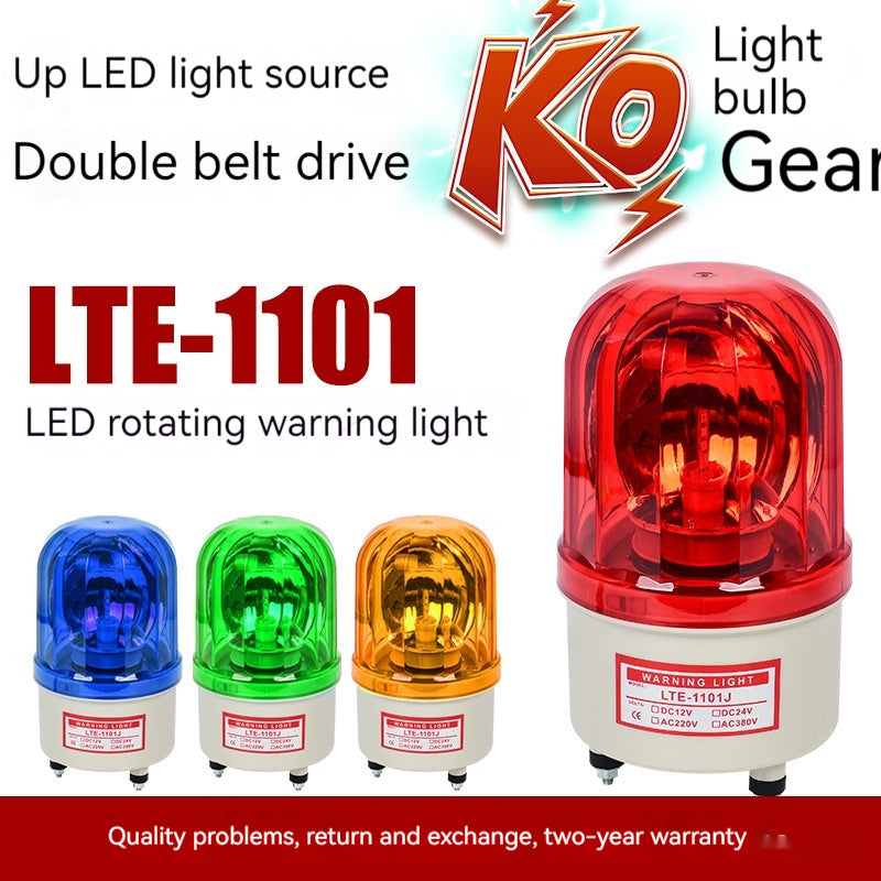Rotating Sound Alarm Light